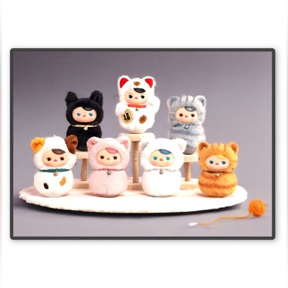 Pop Mart Pucky Roly-Poly Kitty - Black Cat - Picture 13 of 16